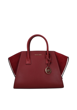 Michael Kors Red Leather Handbag