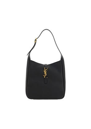 Saint Laurent Black Calf Leather Bos Taurus Shoulder Bag