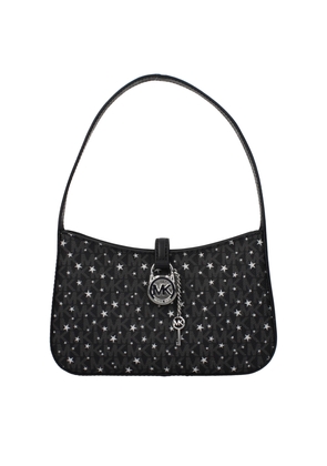 Michael Kors Black Fabric Handbag