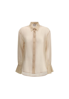 Forte_Forte Beige Copper Blouse - I/S