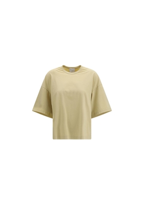 Forte_Forte Beige Cotton T-Shirt - 0/XS