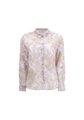 Forte_Forte Multicolor Cotton Pattern Shirt - 1