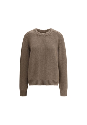 Khaite Brown Cashmere Sweater - M