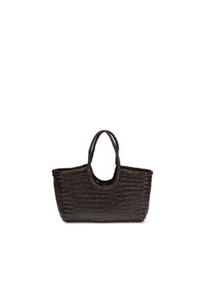 Dragon Diffusion Brown Buffalo Leather Shoulder Bag