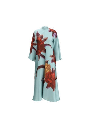 La Double J Multicolor Silk Casual Dress - M