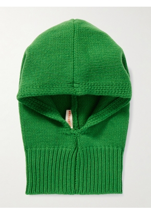 &Daughter - Wool Hood - Green - One size