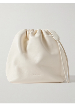Jil Sander - Leather Shoulder Bag - Off-white - One size
