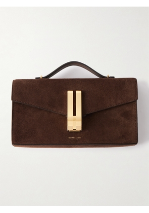 DeMellier - The Vancouver Suede Clutch - Brown - One size