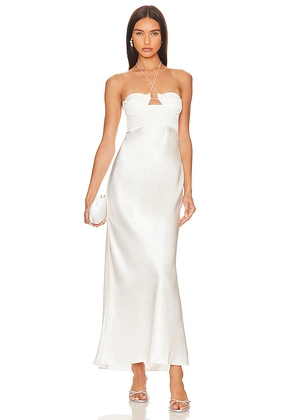 Anna October Sarah Midi Dress in Ivory. Size L. Also in XL.