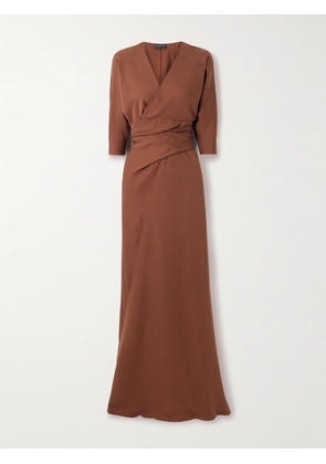 Cortana - Mara Silk-crepe Maxi Dress - Red - FR 34,FR 36,FR 38,FR 40,FR 42,FR 44