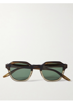 Barton Perreira - Tucker D-frame Acetate Sunglasses - Brown - One size