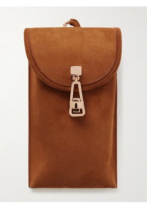 Gabriela Hearst - Suede Sunglasses Pouch - Brown - One size