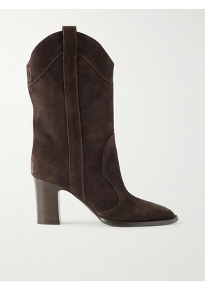 Paris Texas - Lavinia Suede Knee-boots - Brown - IT35,IT35.5,IT36,IT36.5,IT37,IT37.5,IT38,IT38.5,IT39,IT39.5,IT40,IT40.5,IT41,IT41.5,IT42