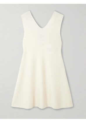 LISA YANG - Nyna Cashmere Mini Dress - Cream - 0,1,2