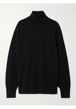 TOTEME - Knitted Turtleneck Sweater - Black - DK32,DK34,DK36,DK38,DK40