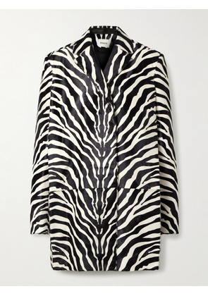 KHAITE - Lorel Zebra-print Calf Hair Coat - Animal print - US0,US4