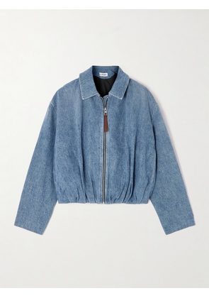 LOEWE - Draped Denim Jacket - Blue - FR 32,FR 34,FR 36,FR 38,FR 40,FR 42,FR 44
