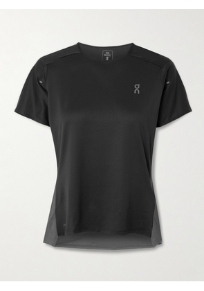 ON - Performance-t Stretch-mesh T-shirt - Black - x small,small,medium,large,x large,xx large