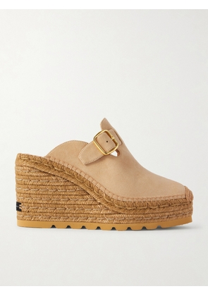 Stella McCartney - Gaia Espadrille Wedge Clogs - Neutrals - IT35,IT36,IT37,IT38,IT39,IT40,IT41