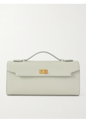 Anya Hindmarch - Mortimer Textured-leather Clutch - Green - One size