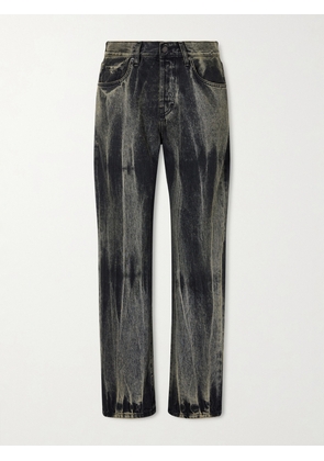 KALLMEYER - Gabby Distressed High-rise Jeans - Black - 24,25,26,27,28,29,30,31