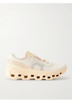 ON - Cloudmonster 1 Rubber-trimmed Mesh Sneakers - Neutrals - US5,US5.5,US6,US6.5,US7,US7.5,US8,US8.5,US9,US9.5,US10,US10.5,US11