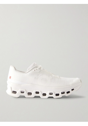 ON - Cloudmonster Void Rubber-trimmed Mesh Sneakers - White - US5,US5.5,US6,US6.5,US7,US7.5,US8,US8.5,US9,US9.5,US10,US10.5,US11
