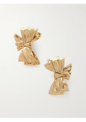 Jennifer Fisher - Bow Gold-plated Clip Earrings - One size