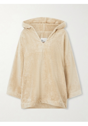 Lisa Marie Fernandez - Hooded Cotton-terry Tunic - Neutrals - XS/S,M/L