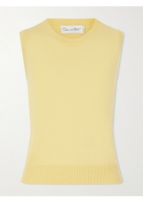 Oscar de la Renta - Wool Tank - Yellow - x small,small,medium,large