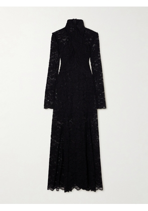RABANNE - Layered Lace Maxi Dress - Black - FR 34,FR 36,FR 38,FR 40,FR 42,FR 44