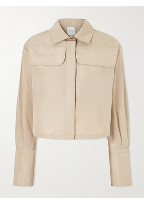 Patou - Cropped Shell Shirt - Neutrals - FR 34,FR 36,FR 38,FR 40,FR 42,FR 44