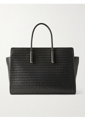 Bottega Veneta - Barbara Intrecciato Leather Tote - Black - One size