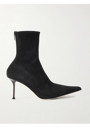 CHRISTEN - Helix Stretch Stretch-suede Ankle Boots - Black - IT36,IT37,IT38,IT39,IT40,IT41