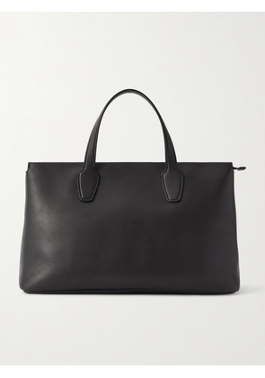 The Row - Marcel Textured-leather Tote - Black - One size