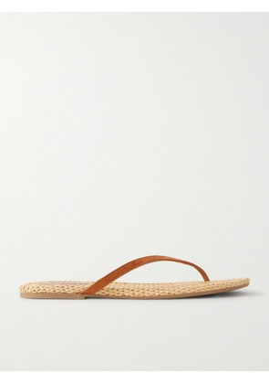 STAUD - Freja Suede Flip Flops - Brown - IT35,IT36,IT37,IT38,IT39,IT40,IT41,IT42