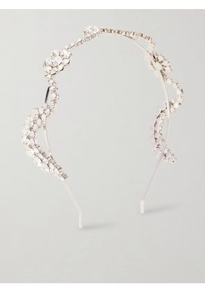 Simone Rocha - Crystal-embellished Silver-tone Headband - One size