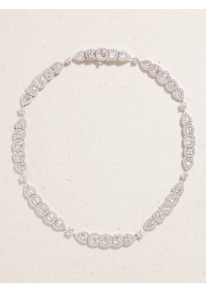 David Morris - 18-karat White Gold Diamond Necklace - One size