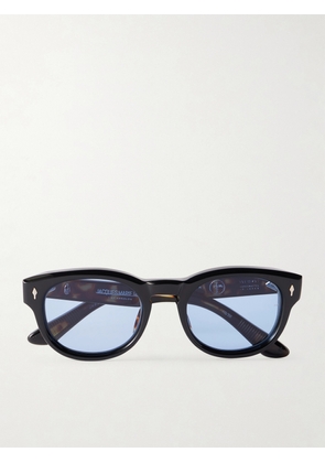 Jacques Marie Mage - Dr. Dream Round-frame Tortoiseshell Acetate Sunglasses - Black - One size