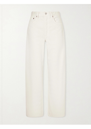 AGOLDE - Arc Wide-leg Jeans - White - 23,24,25,26,27,28,29,30,31,32