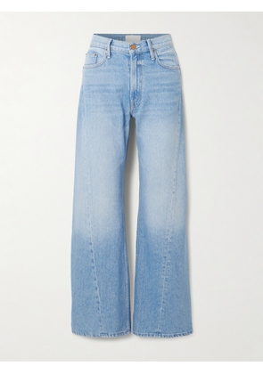 Mother - Snacks! The Lemon Twist High-rise Wide-leg Jeans - Blue - 23,24,25,26,27,28,29,30,31,32