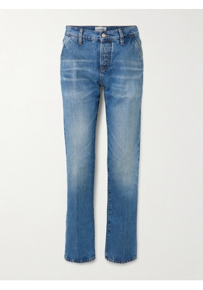 FRAME - The Drop Mid-rise Wide-leg Jeans - Blue - 23,24,25,26,27,28,29,30,31,32,33