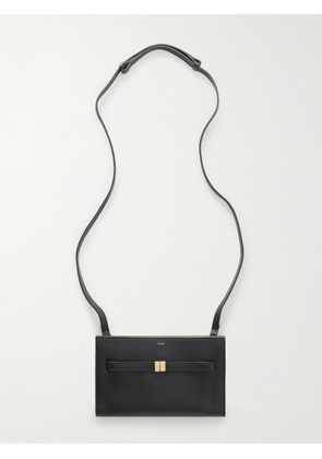 TOTEME - Leather Shoulder Bag - Black - One size