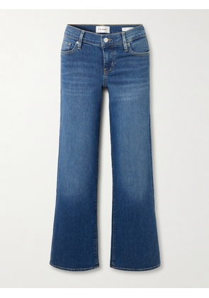 FRAME - Le Slim Palazzo Low-rise Wide-leg Jeans - Blue - 23,24,25,26,27,28,29,30,31,32,33,34