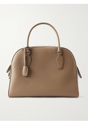 The Row - India Textured-leather Tote - Brown - One size