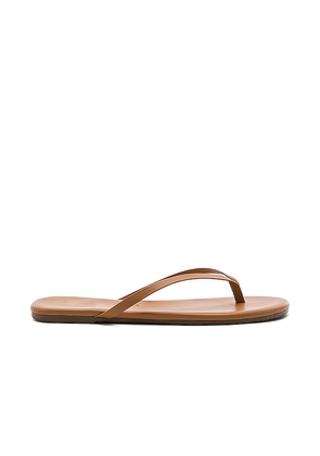 TKEES Foundations Matte Flip Flop in Brown. Size 6. Also in 7, 5, 8, 9, 10.