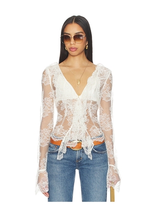 Tularosa Beatrice Top in White. Size M. Also in XXS, XS, S, L, XL.