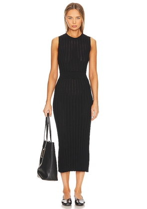 Varley Florian Knit Dress in Black. Size S. Also in M.