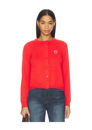 Stitches & Stripes Racine Cardigan in Orange. Size XS. Also in S, M, L.