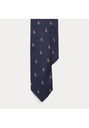 Polo Pony Silk Repp Narrow Tie